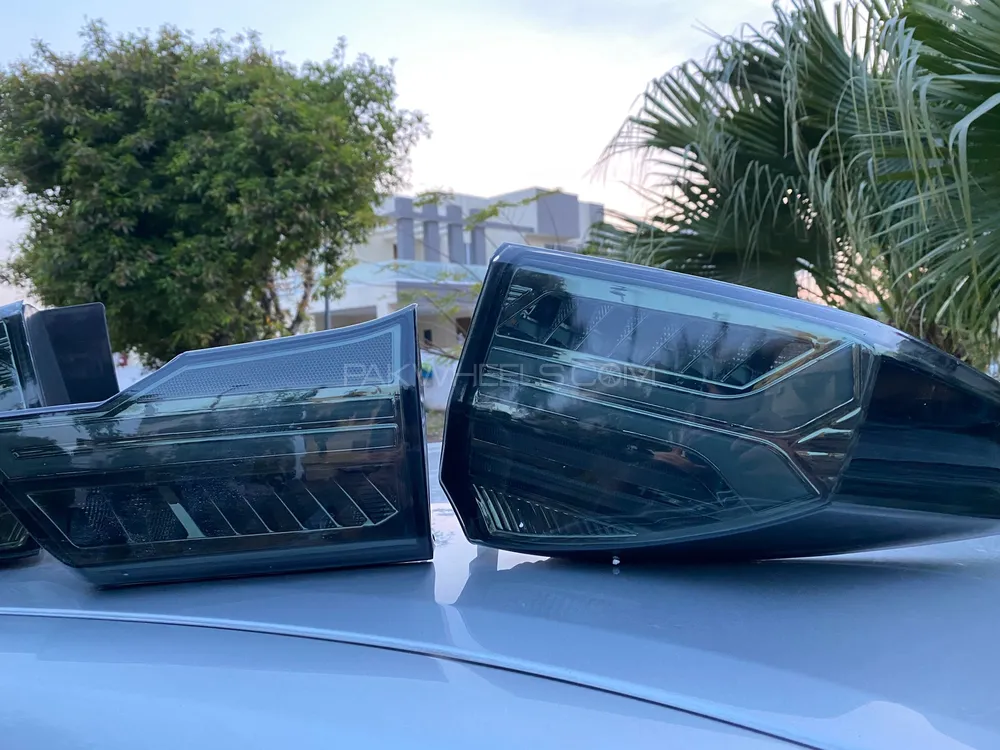 Honda City Smoked LED Tail Lights Image-1