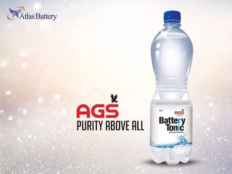 AGS battery Tonic - 1 Litre | Distilled Water | Pack Of 1