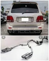 Land Cruiser FJ100 Ganador Exhaust Image-1