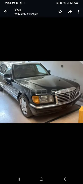 Mercedes Benz S Class 1982 for Sale in Faisalabad Image-1