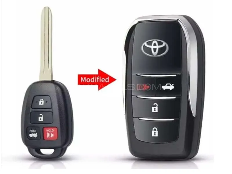 Toyota Corolla Key Replace Shell Flip Key Case Conversion 