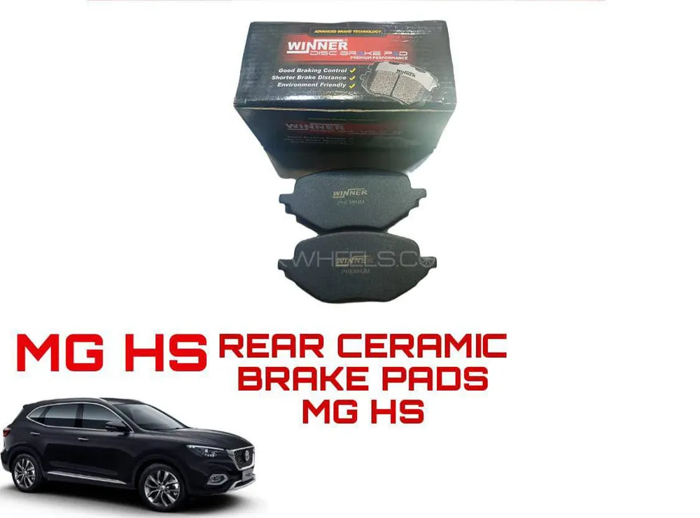 MG HS Rear Ceramic Brake Pads IMPORTED Image-1