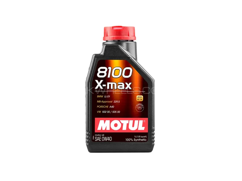 Motul Engine Motor Oil 8100 X-Max 0w-40 1L Image-1