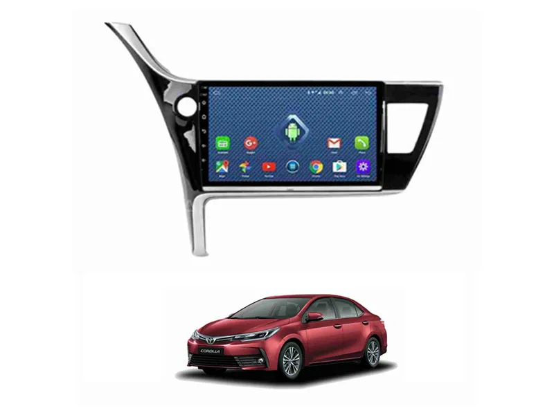 Toyota Corolla 2016-2022 Android Screen Panel IPS Display 10 inch - 1 GB Ram/16 GB Rom Image-1