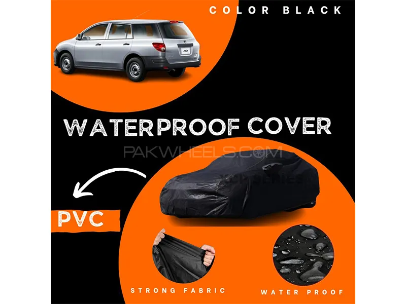 Nissan AD Van Polymer Coated Top Cover | Waterproof | Double Stitched | Black  Image-1