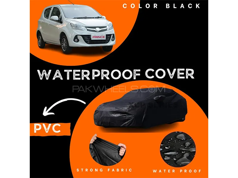 Prince Pearl 2020-2023 Polymer Coated Top Cover | Waterproof | Double Stitched | Black  Image-1