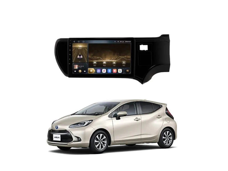 Toyota Aqua 2012-2021 Android Screen Panel IPS Display 9 inch - 1 GB Ram/16 GB Rom Image-1