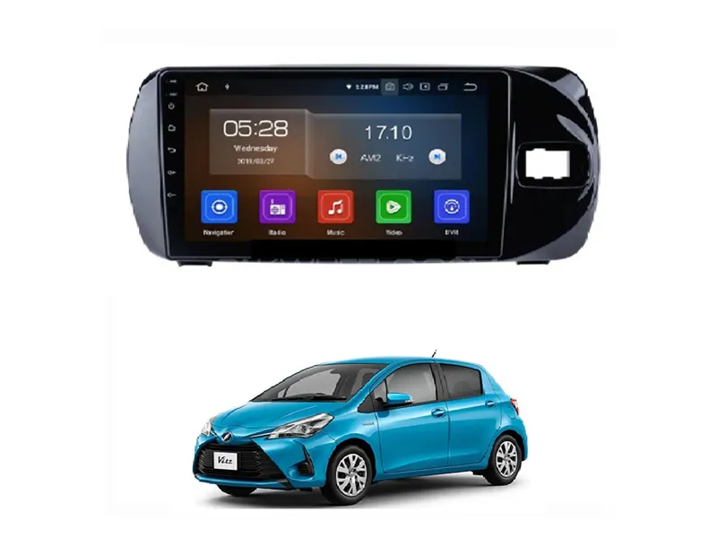 Toyota Vitz 2014-2018 Android Screen Panel IPS Display 9 inch - 1 GB Ram/16 GB Rom Image-1