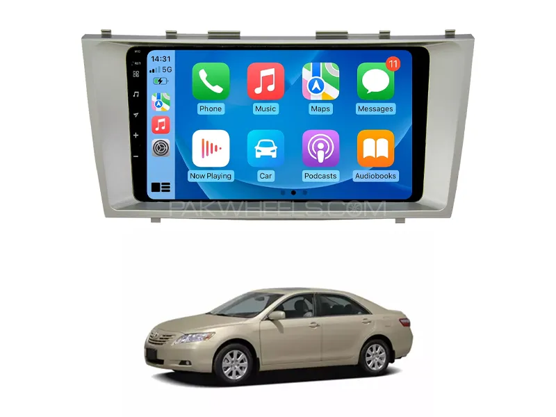 Toyota Camry 2006-2011 Android Screen Panel IPS Display 9 inch - 2 GB Ram/32 GB Rom Image-1