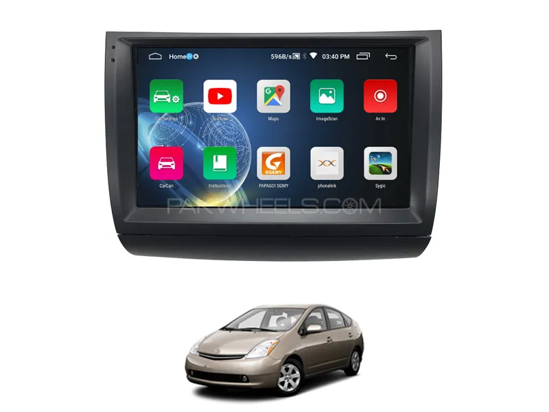 Toyota Prius 2007 1.5 Android Screen Panel IPS Display 9 inch - 2 GB Ram/32 GB Rom