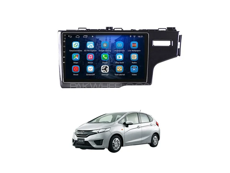 Honda Fit 2014-2019 Android Screen Panel IPS Display 9 inch - 2 GB Ram/32 GB Rom Image-1