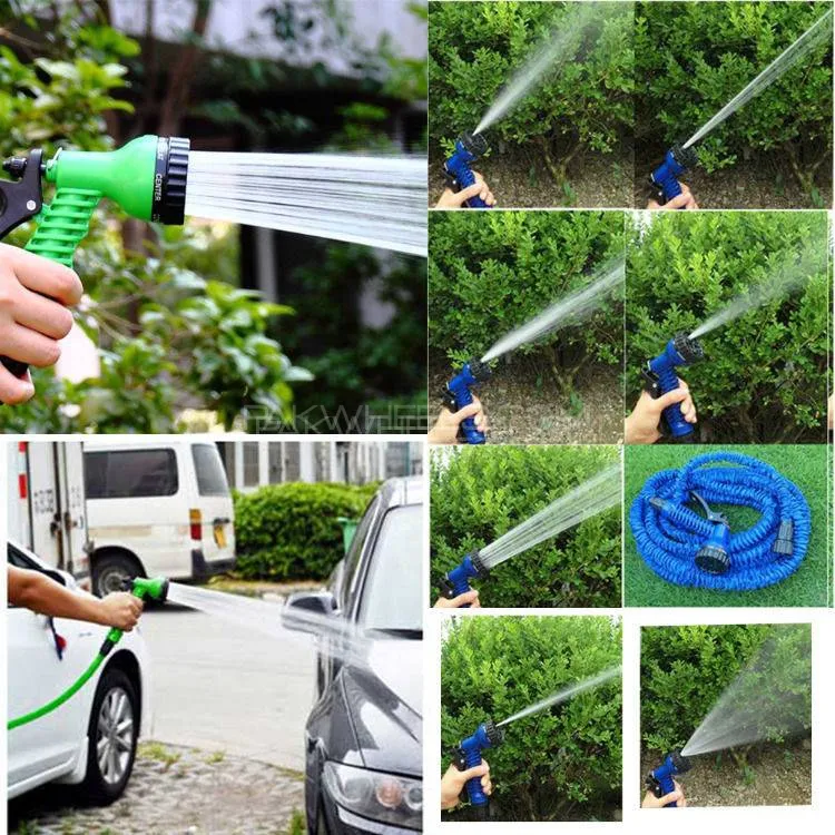Car Wash Expandable Magic Flexible Water Hose Pipe 100 Ft/30M-01021101 Image-1