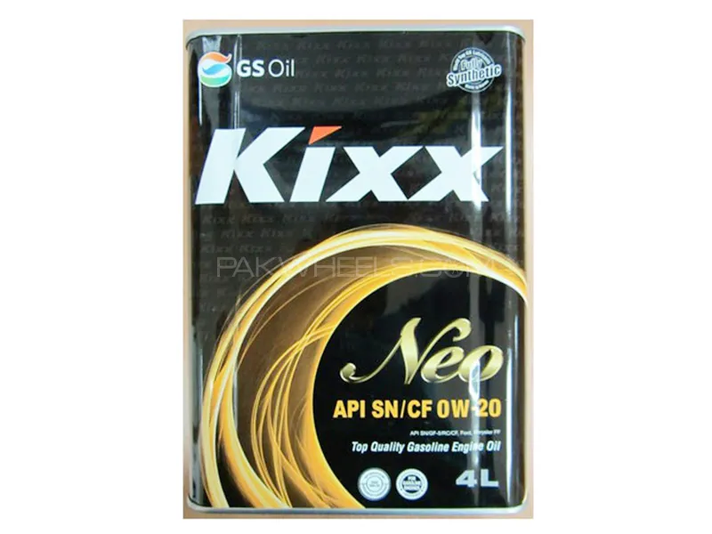 Kixx NEO API SN/CF 0W-20 Engine Oil - 4 Litre  Image-1