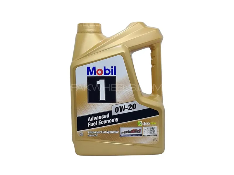 Mobil 1 Imported 0W-20 Advanced Fuel Economy SN - 4L Image-1