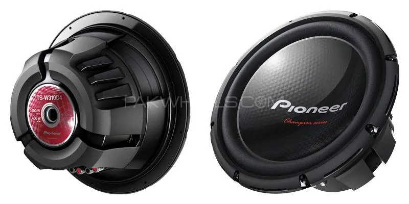 original pioneer subwoofer+bm classic hi input amplifier+box Image-1