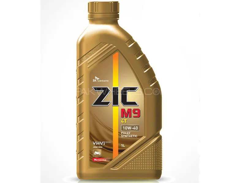 Zic M9 Fully Synthetic  10W-40 Engine Oil - 1L Image-1