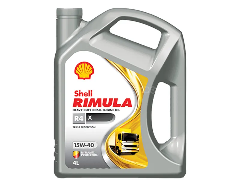 Shell Rimula R4  15W-40 Engine Oil - 4L Image-1