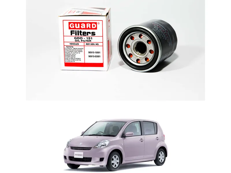 Toyota Passo 2005-2016 Guard Oil Filter Image-1