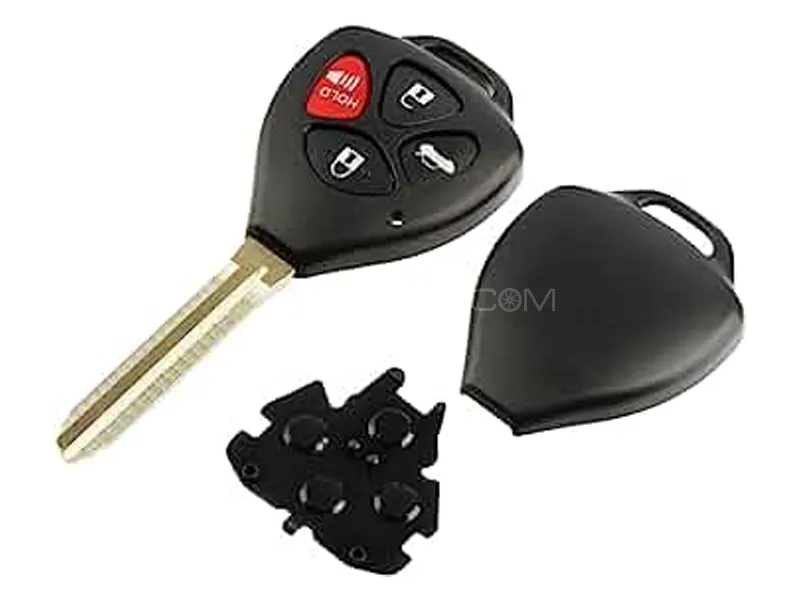 Replacement Key Shell Case Cover with 4 Buttons For Toyota Corolla 2008-2014