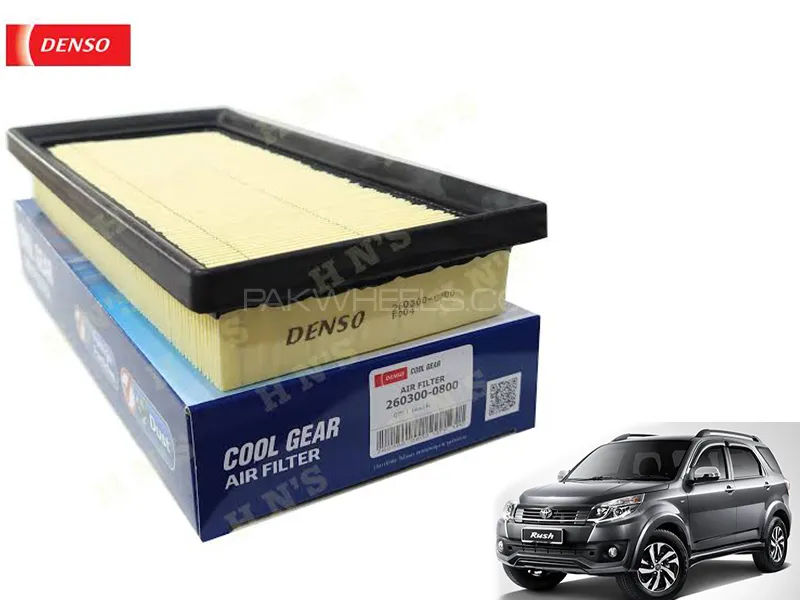 Toyota Rush 2015-Onwards Denso Genuine Cool Gear Air Filter - 17801-0Y045 Image-1