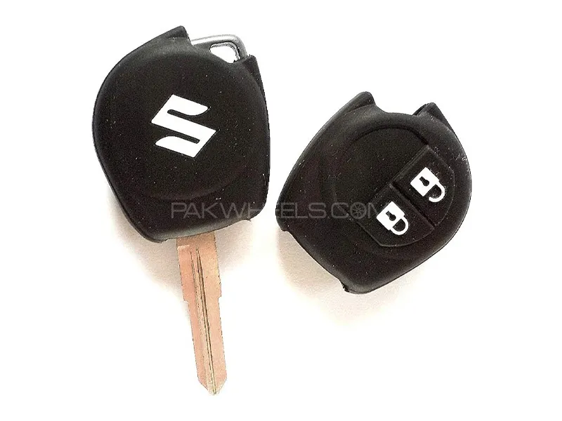 Replacement Key Shell Case Cover with 2 Buttons For Suzuki Swift 2010-2021 Image-1