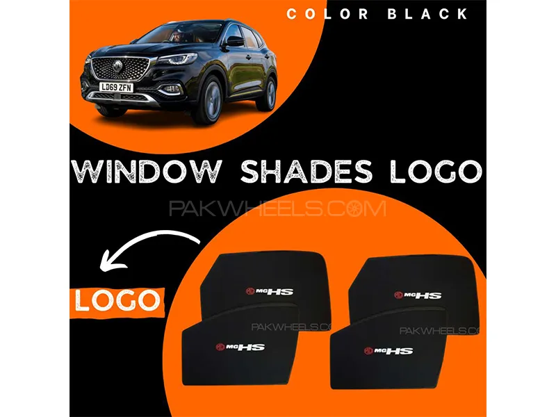 MG HS 2020-2023 Car Door Logo Shades - 4 Pcs