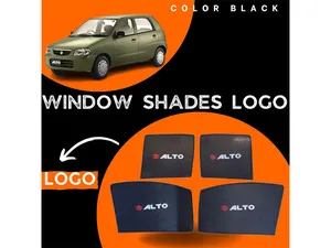 Suzuki Alto Back Screen Sun Shade With Logo