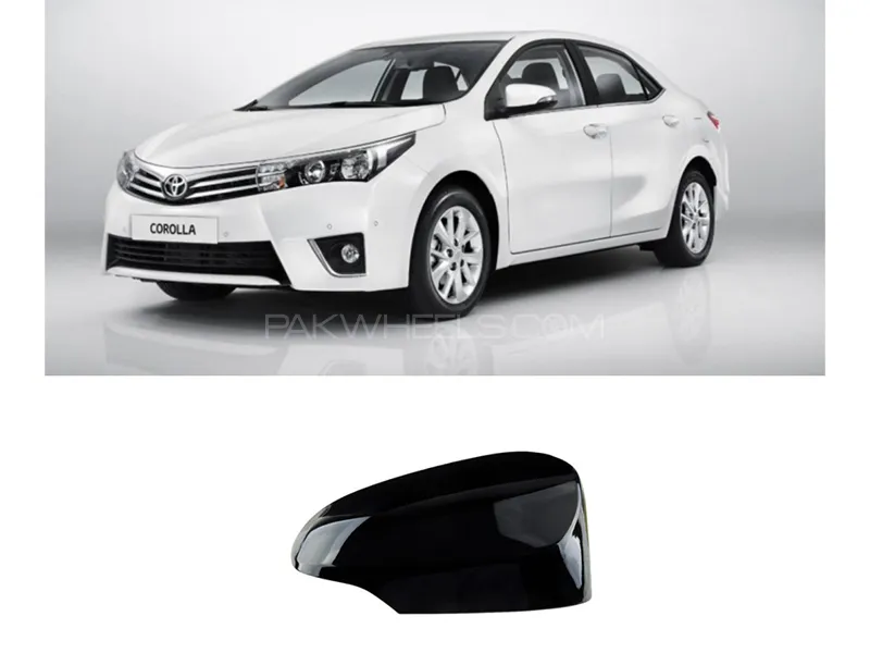 Toyota Corolla 2015 Side Mirror Cover Black Right Image-1
