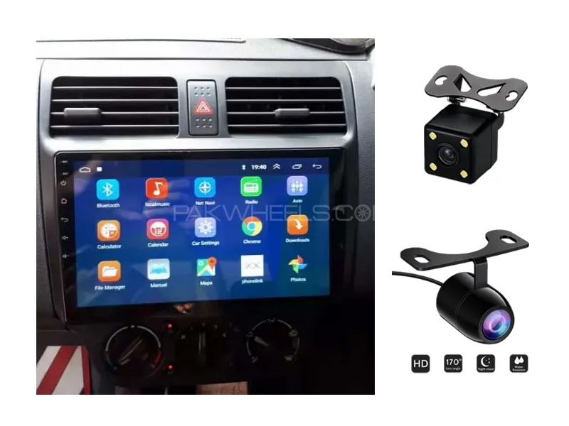 Suzuki Swift 2010-2021 Android Screen Panel With Free 2 Cameras IPS Display 1-16 GB