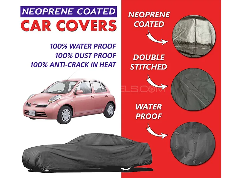 Nissan March 1992-2010 Top Cover | Neoprene Coated Inside | Ultra Thin & Soft | Water Proof  