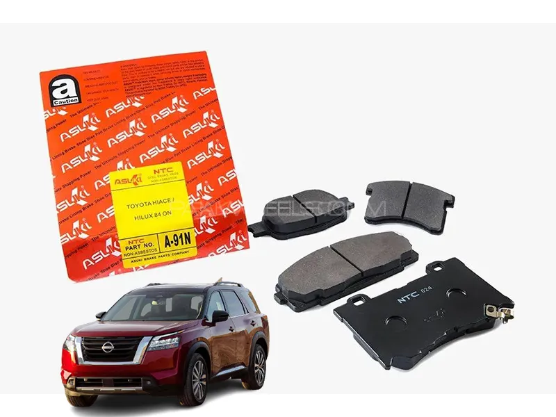 Nissan Pathfinder 2012-2020 Asuki Red Rear Disc Pad - A-153N