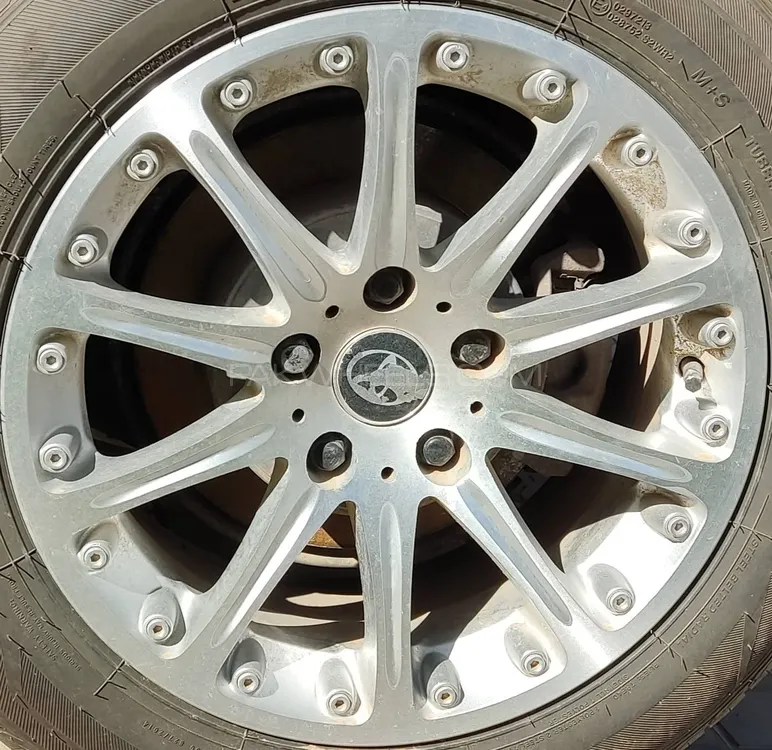 16 inch 114*5 pcd rims with tyres Image-1