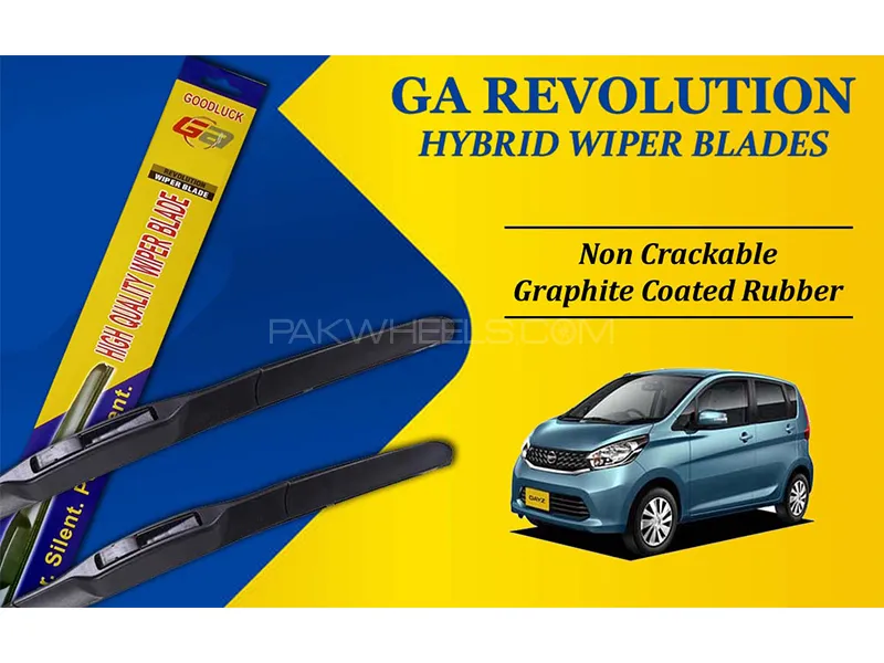 Nissan Dayz 2012 - 2017 GA Revolution Hybrid Wiper Blades | Non Cracking Graphite Coated Rubber