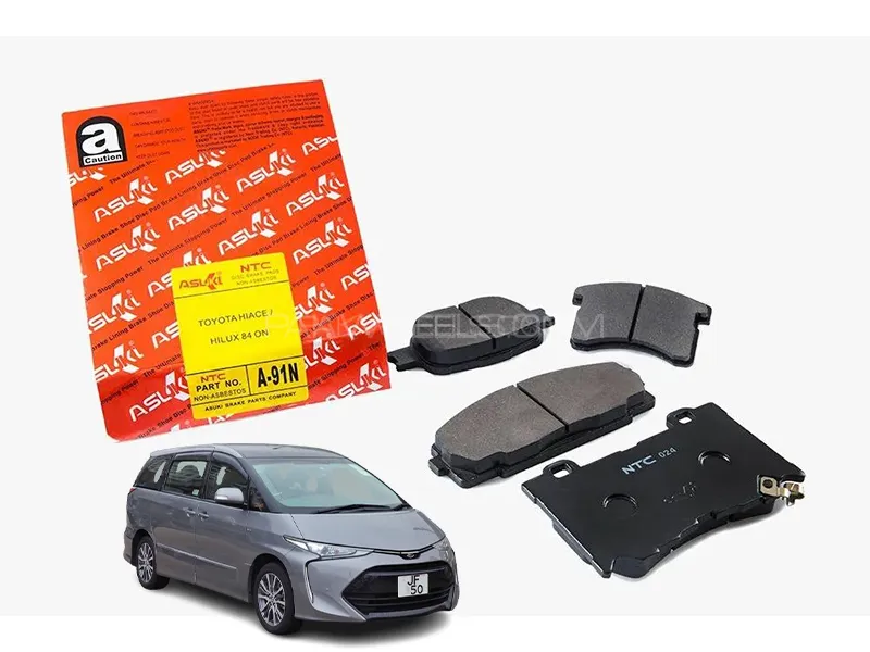 Toyota Estima 2006-2015 Asuki Red Front Disc Pad - A-2265