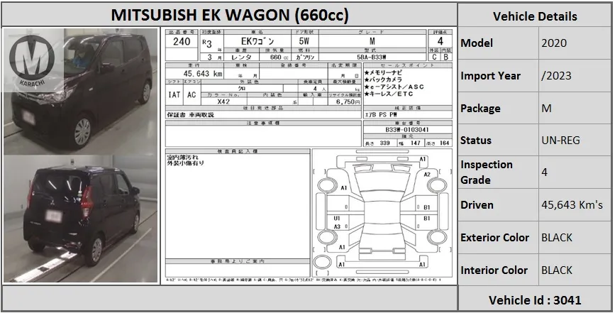 Mitsubishi Ek Wagon 2020 for Sale in Karachi Image-1