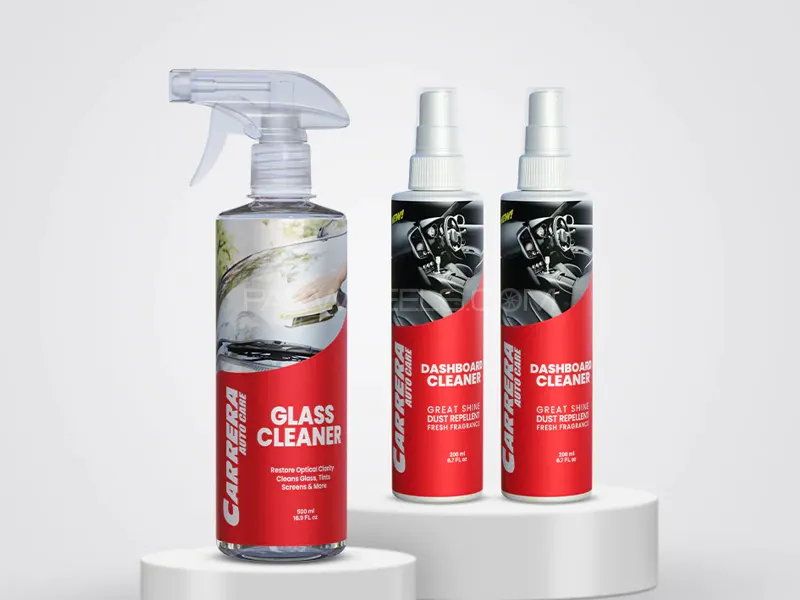 Carrera Pack Of 2 Dashboard Cleaner With Glass Cleaner Image-1