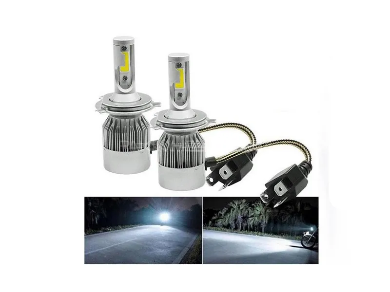 C6 LED Headlight Bulbs H4