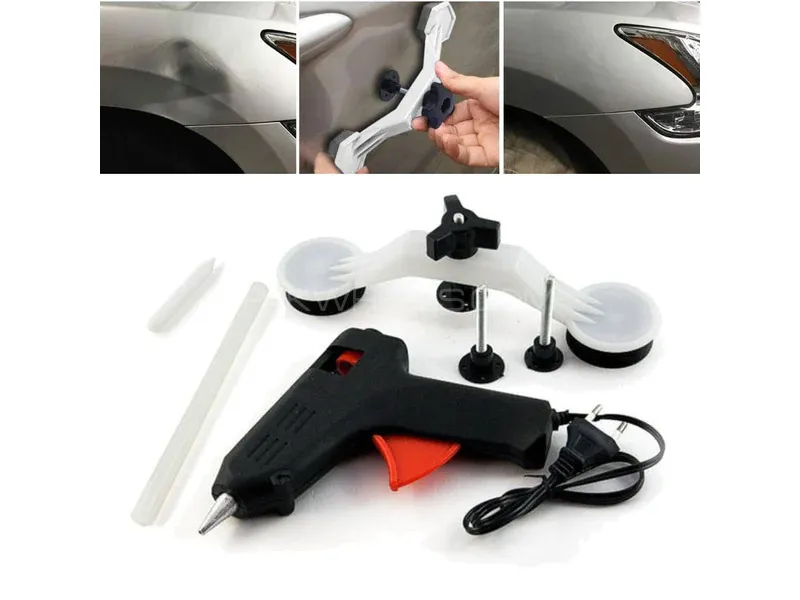 Buy Car Paintless Dent Removal Tool Kit Dent Bridge Dent Puller Kit With Hot Melt Glue Pakwheels