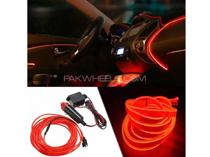 Universal Car Dasboard Light - Red | Neon Lights  Image-1