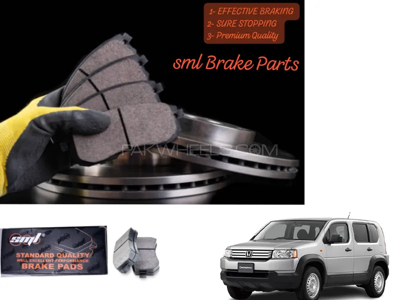 Honda Cross Road 2008-2010 Front Disc Brake Pad - SML Brake Parts - Advanced Braking Image-1
