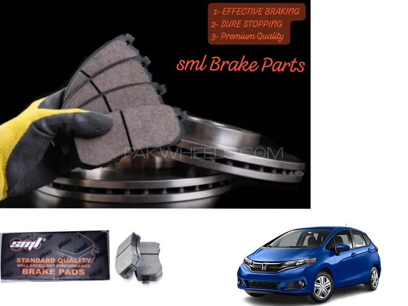 Honda Fit Hybrid 2007-2020 Front Disc Brake Pad - SML Brake Parts - Advanced Braking