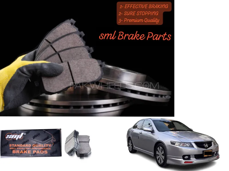 Honda Accord Cl-9 2002-2006 Front Disc Brake Pad - SML Brake Parts - Advanced Braking Image-1