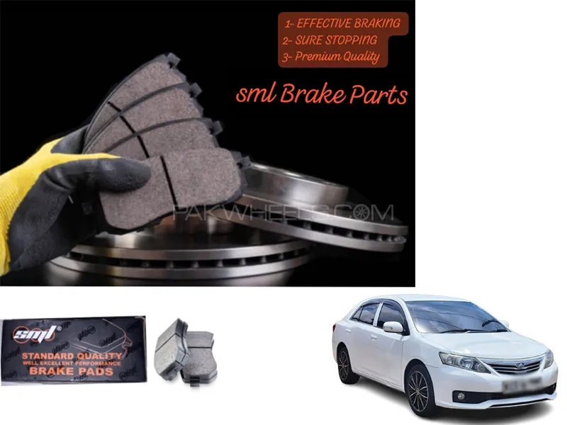 Toyota Allion 2001-2021 Front Disc Brake Pad - SML Brake Parts - Advanced Braking