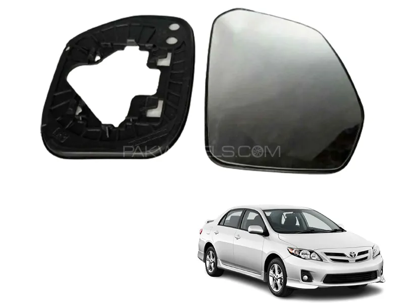 Toyota Corolla 2012-2014 Side Mirror Glass Plate -LH  Image-1