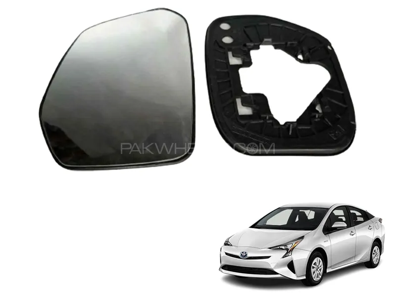 Toyota Prius 2012-2023 Side Mirror Glass Plate -LH Image-1