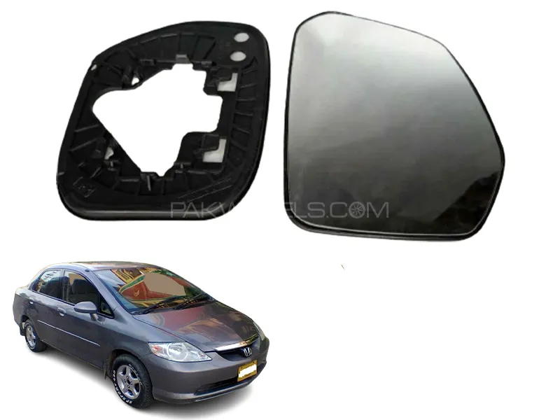 Honda City 2003-2009 Side Mirror Glass Plate -LH