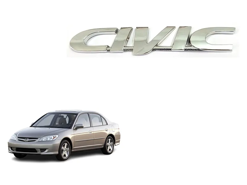 Honda Civic 2004-2006 Trunk Monogram Image-1