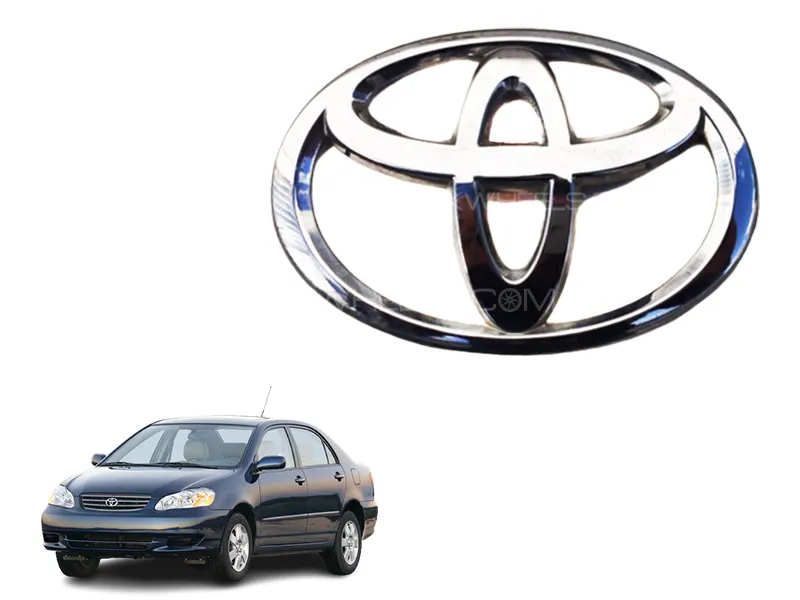 Toyota Corolla 2006-2008 Front Grill Logo  Image-1