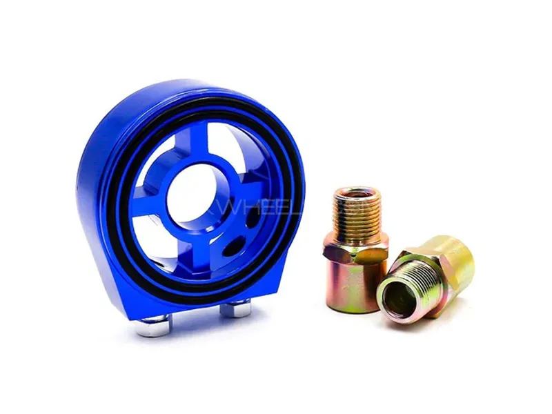 Oil Filter Sandwich Plate Adapter For Defi Oil Temp Oil Pressure Gauge Sensor Image-1