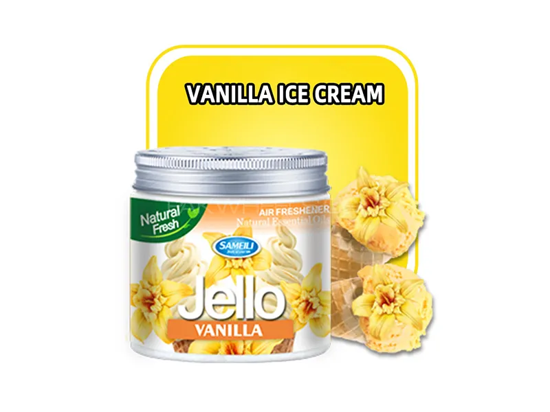 Jello Car Air Freshener | Vanilla | Car Perfume Image-1